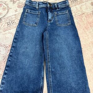 Crewcuts Blue Wide Leg Girls Jeans